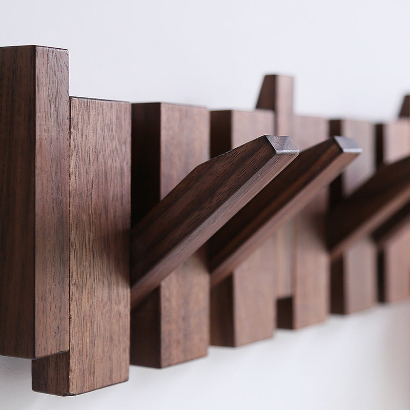 Chic Piano Key Wooden Coat Hanger