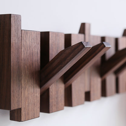 Chic Piano Key Wooden Coat Hanger
