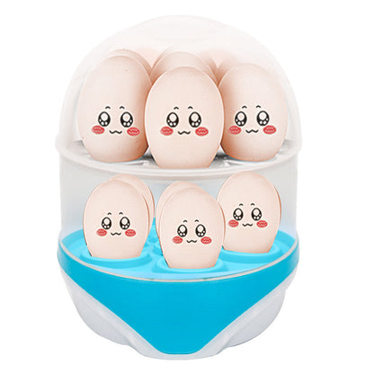 Compact Home Egg Steamer & Cooker