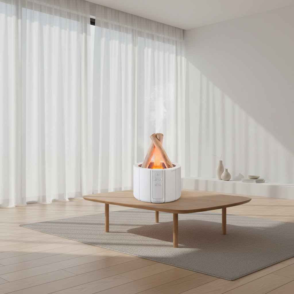Simulated Flame Aroma Diffuser