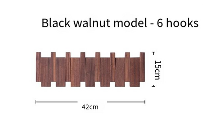 Chic Piano Key Wooden Coat Hanger